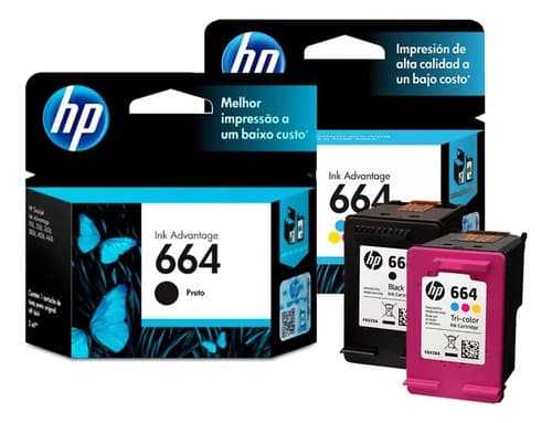 Combo Cartuchos Hp 664 2135 3635 4535 4675 2675 3775 2136