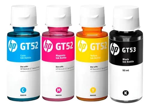 Combo Tinta Hp 4 Colores 315 415 515 520 530 533 580 581 72 Varios