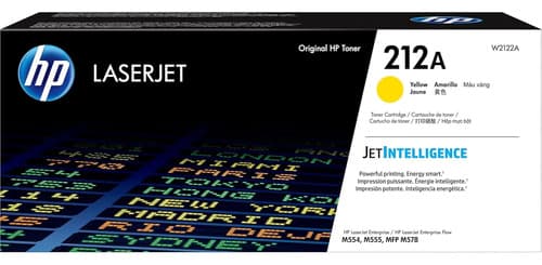 Toner Hp 212a Amarillo W2120x 2120 554 555 578 M554 M578 Amarillo
