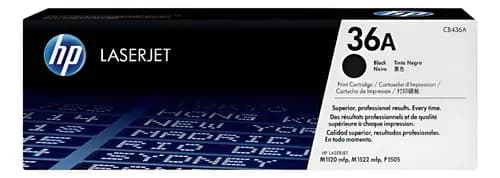Toner Hp Cb436 436a 436 36a P1505 M1522 M1120 C/factura Negro