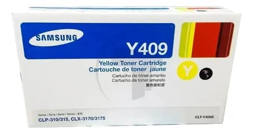 Tóner Samsung Y409s - Amarillo Para Clp 310/315, Clx 3170/3175