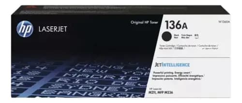 Tóner Hp W1360a 136a Color Negro 136 M236 Negro