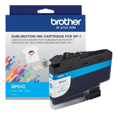 Cartucho Tinta Brother Sp01c Sp1 Cian Sublimacion Original