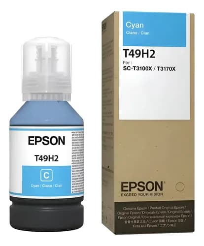 Botella Tinta Epson T49h2 140ml T3170x T3100x Cyan Cian