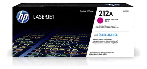 Toner Hp 212a Magenta 212 W2123a 2123 554 555 578 M554 M578 Magenta