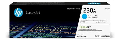 Toner Hp 230a Cian Laserjet W2301a Para Mfp 4203 Cian
