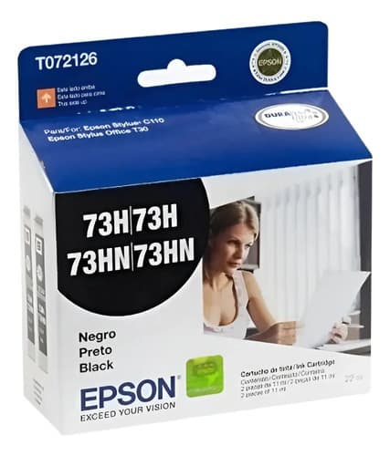 Cartucho Epson 73h 73hn T072126 T073120 C110 T30