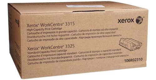 Toner Xerox 106r02310 Negro Alta Capacidad P Wc 3315 3325 Negro Tóner