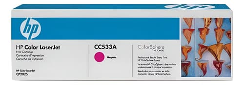 Toner Hp Cc533a Cp2025 Cm2320 Original Oferta Caja Blanca Magenta