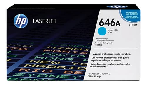 Toner Hp 646a Cian Cf031a Cm4540 Original Factura A B Cian Cm4540