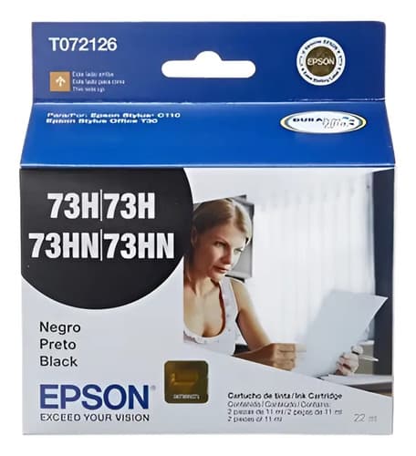 Cartucho Epson 72126h 73120 73h 73hn C110 T30