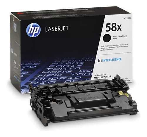 Toner Hp 58x Negro Cf258x Original M404 M428 404 428 Negro