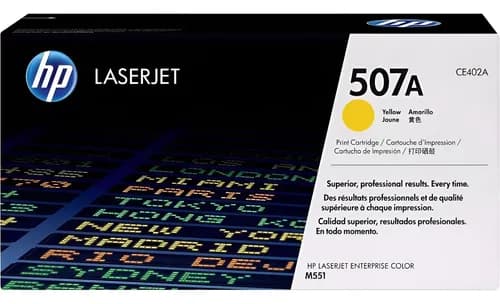 Toner Hp 507a Ce402a Amarillo M551 500 M575 575