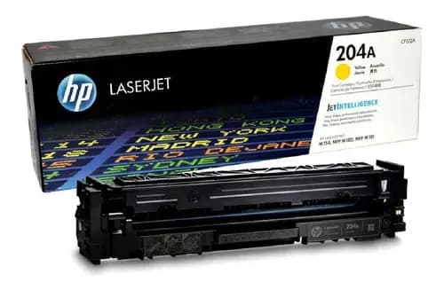 Tóner Hp 204a Amarillo Laserjet (cf512a) Para Hp M154, Mfp M180, Mfp M181