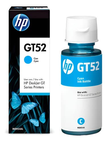 Tinta Hp M0h54al M0h54 Tinta Gt52 Cian Gt5820 5820 Original Cian
