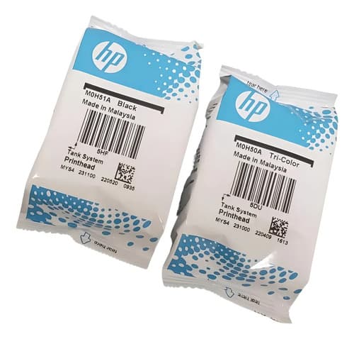 2 Cabezales Hp Moh51a Y Moh50a (tric Y Neg)