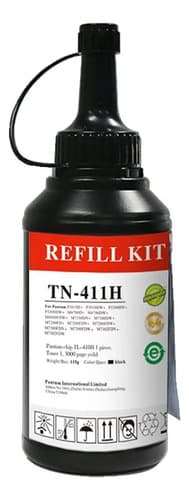 Kit De Recarga Pantum Tn-411h P3010 P3300 M7300 6000 Copias Tinta Negro
