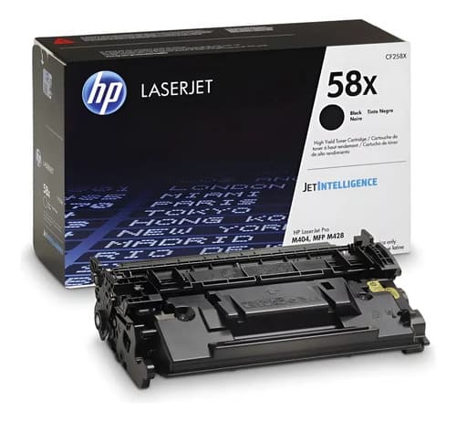Toner Hp Cf258x 58x Original M404 M428 M404dw M428fdw 9000hs Negro