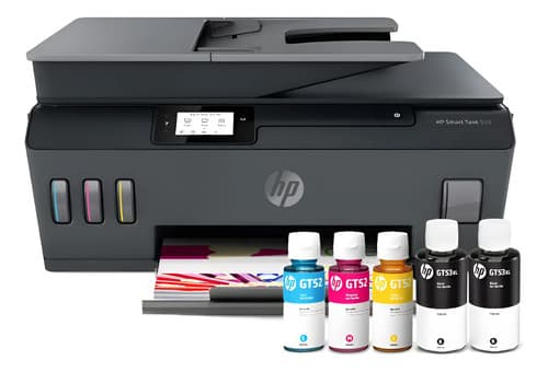 Impresora Multifunción A Color Hp Smart Tank 530 Con Wifi 11 Negro