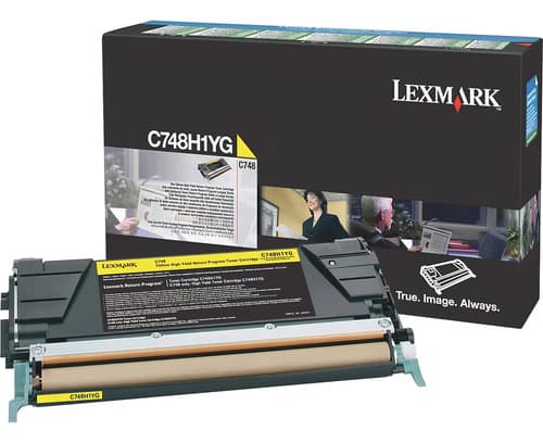 Cartucho Tóner Amarillo Lexmark C748h1yg Pag-10,000