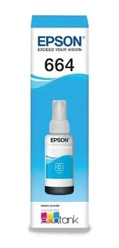 Epson 664 Cian L120 L200 210 L300 L350 L355 L455 L555 L1300