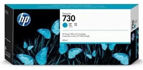 Cartucho Hp 730 Cian 300ml T1600 T1700 T2600 Original
