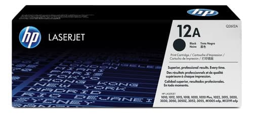 Tóner Hp 12a Color Negro