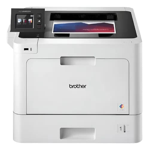 Impresora Simple Función A Color Brother Hl Hl-l8360cdw Con Blanco/negro