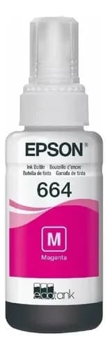 Tinta Epson T664320 Magenta A Base De Agua 65ml