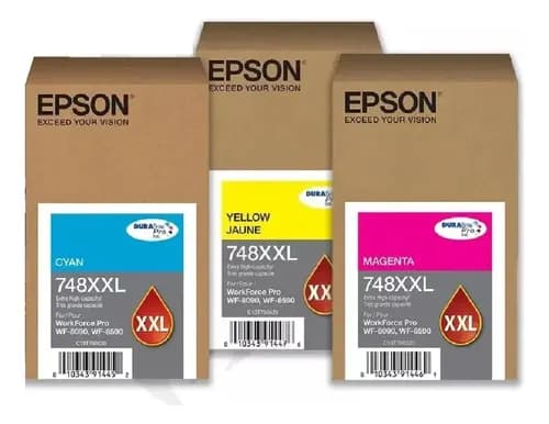 Juego Cartucho Para Epson 748xxl 3 Colores