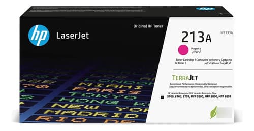 Cartucho De Tóner Hp 213a W2133a Para Laserjet 57/58/67/68 Magenta