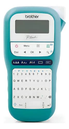 Rotuladora Impresora Brother P-touch H110 Portátil Turquesa