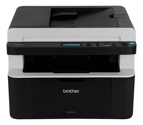 Impresora Brother 1617nw 1617 Multifunción Con Wifi Y Red Color Negro