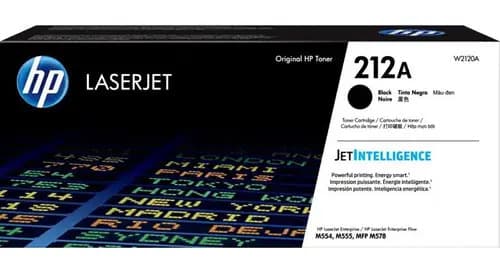 Toner Hp 212a Negro 212 W2120a 2120 554 555 578 M554 M578 Negro