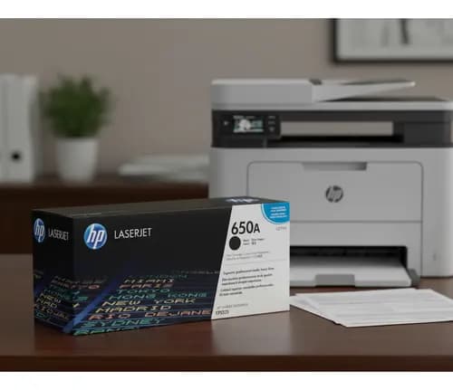 Toner Hp Ce270a 650a 650 Negro Cp5525 5525 Original Negro Hp