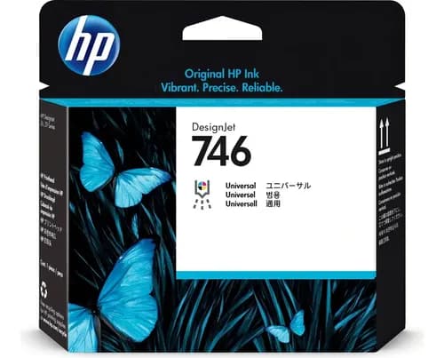 Cabezal De Impresión Hp 746 Para Plotter Designjet Con Pigmento