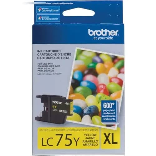 Cartucho De Tinta Brother Lc75y