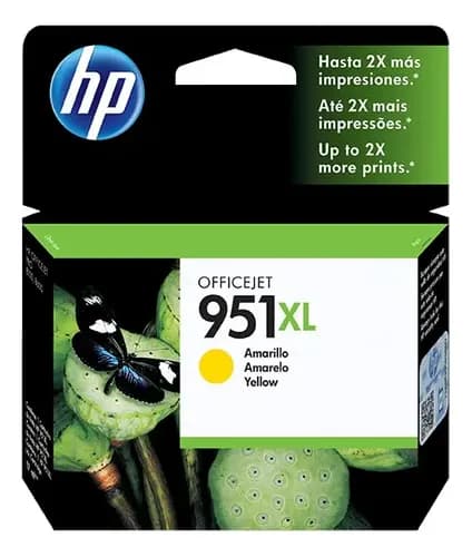 Cartucho De Tinta Hp 951xl Amarillo