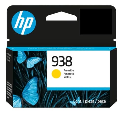 Cartucho De Tinta Hp 938 Amarilla 9110 9120 9130 9720 9730