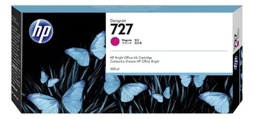 Cartucho Hp 727 Magenta F9j77a 300ml T920 T1500 T2500 Sí