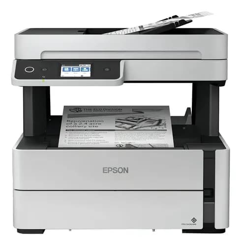 Impresora Multifunción Monocromática Epson Ecotank M-3170 Con Wifi Blanco/negro