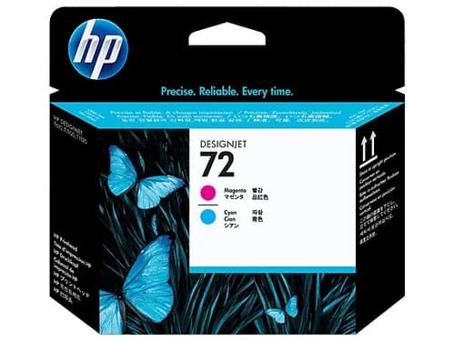 Cabezal De Impresión Hp 72 Magenta Y Cyan (cyan) C9383a