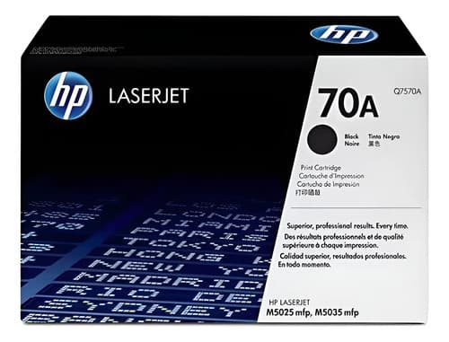 Toner Hp Q7570a 70a 5025 5035 Original Factura A - B Negro M5025 M5035