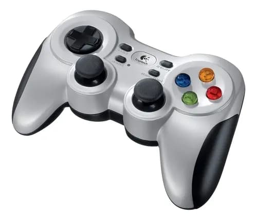 Controlador Inalámbrico Logitech F710 Con Vibración - Pc Plateado