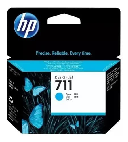 Cartucho De Tinta Hp 711 Cian