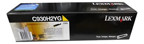 Toner Lexmark C935 935 C930h2yg Original Amarillo
