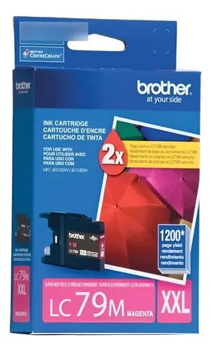 Cartucho Brother Lc79m Lc79 Xxl Mfc J6710dw 1200 Pag Magenta