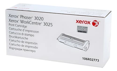 Toner Xerox 106r02773 Phaser 3020 Workcentre 3025 Negro Impresora