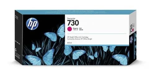 Cartucho De Tinta P2v69a Hp 730 Magenta 300ml