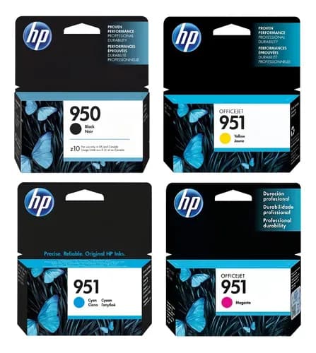 Hp 950 Negro Y Hp 951 Colores Hp 8600 8620 8610 Combo